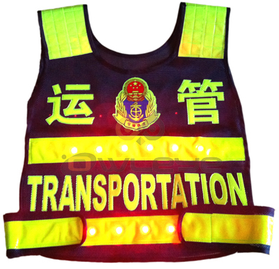 LED reflective vest