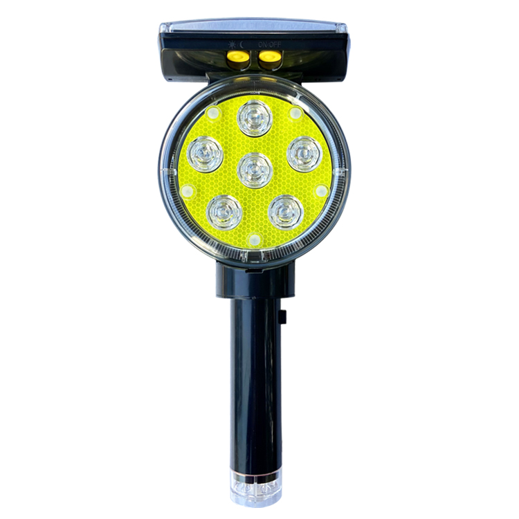 New 16LED solar warning light with handle light