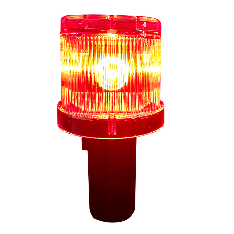 New 4LED solar warning light 