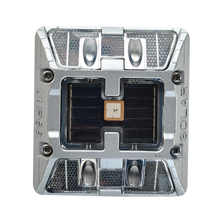 GPS chase flash aluminum solar road stud