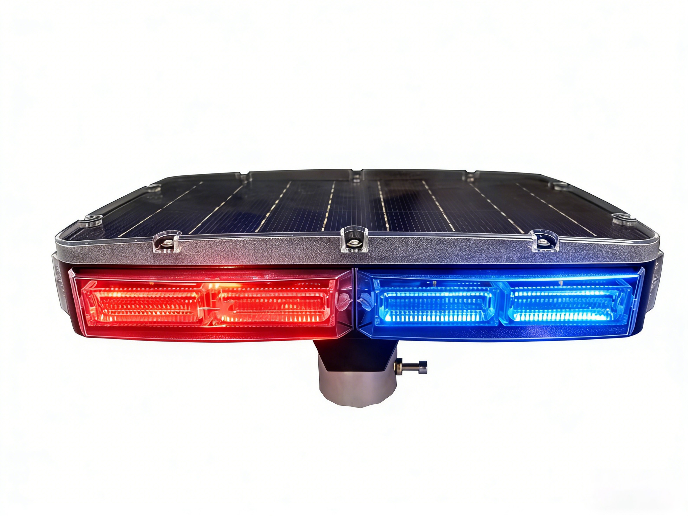 96 LED Solar Red&Blue Warning Light